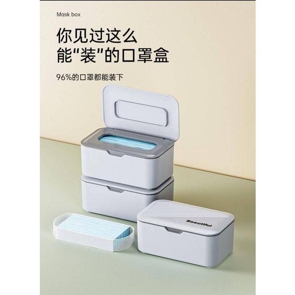 可壁掛口罩紙巾收納盒/現貨不用等-細節圖2