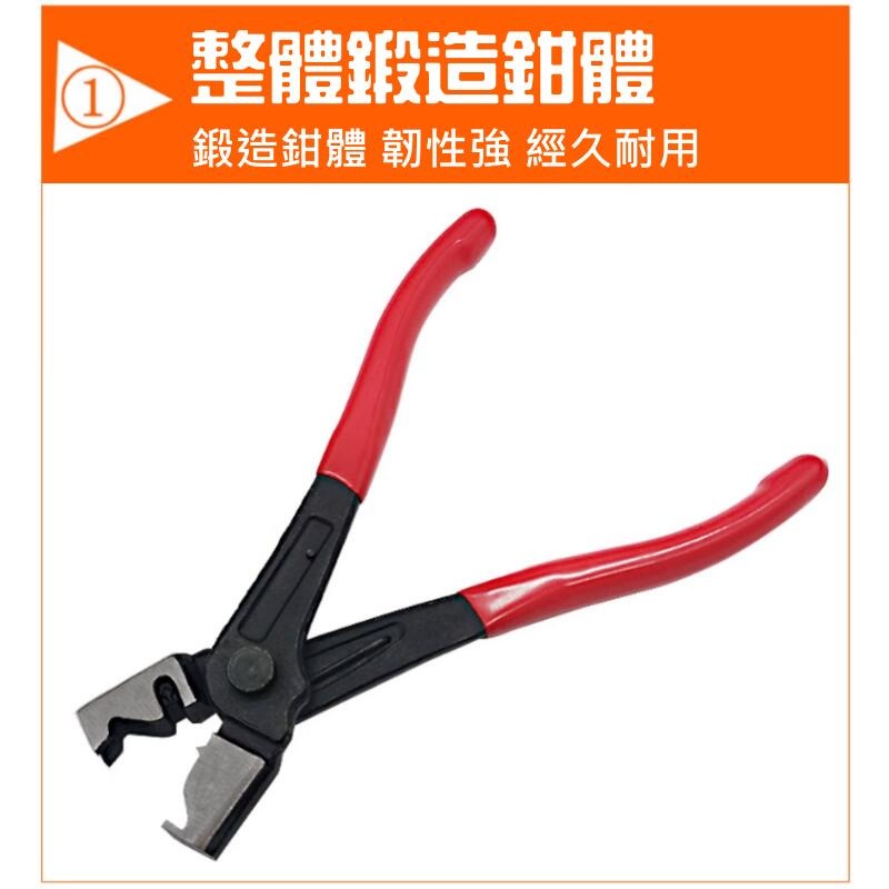 🍁台灣現貨🍁虎鉗式管束鉗（高碳鋼）🐰B03035D 水管鉗 卡鉗 束裝鉗 虎鉗式 卡箍鉗 空調管拆卸鉗-細節圖3