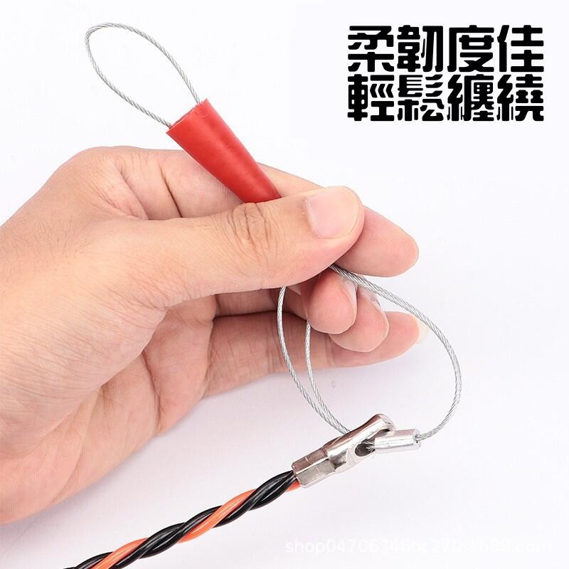 🍁台灣現貨🍁穿牆線引線器（單條售價）🐰F01035A 拉線配件 尼龍穿管器 好易拉速線器工具 電工束緊助拉器 穿線-細節圖8