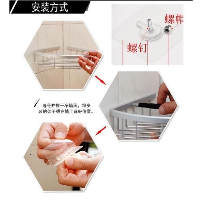 *台灣現貨*無痕螺絲釘掛鉤〈釘外露長度：8mm〉螺絲貼 無痕釘 免打孔 強力吸盤 無痕掛鉤 防水掛鉤 黏貼壁掛-細節圖6