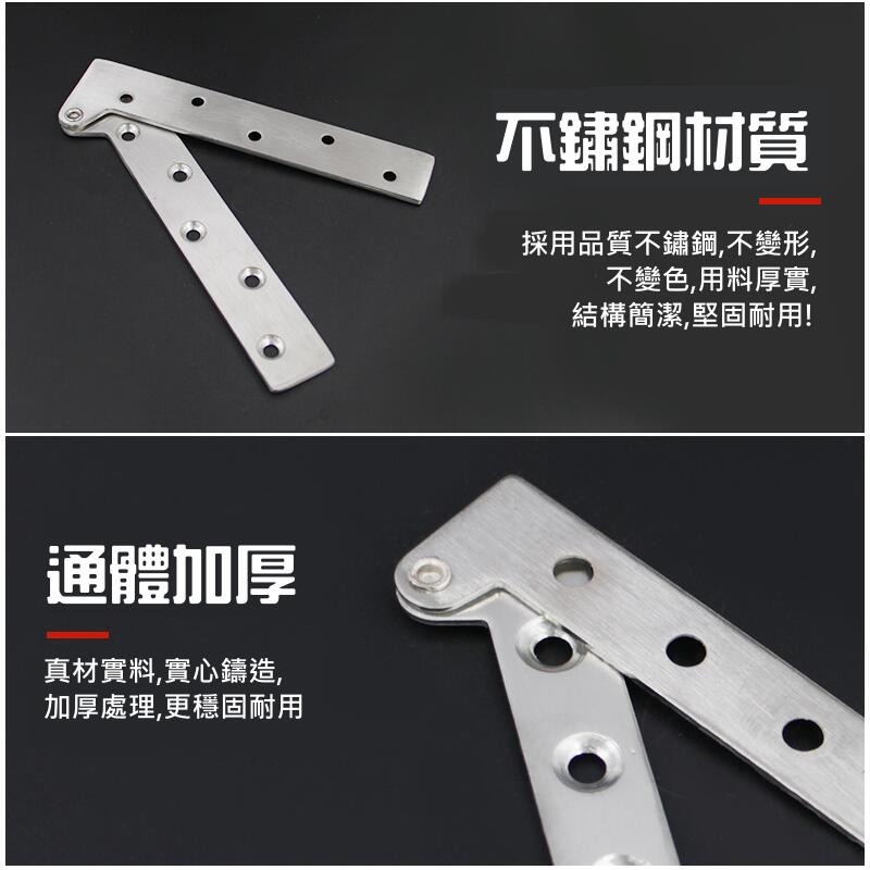 🍁台灣現貨🍁不鏽鋼七字鉸邊軸 （大中小 四款可選）🐰B14 不鏽鋼雞嘴鉸 天地轉軸門轉軸 7字型門鉸鏈暗藏合頁 上-細節圖6