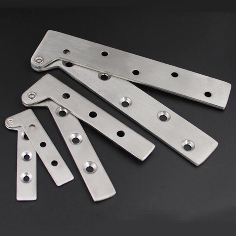 🍁台灣現貨🍁不鏽鋼七字鉸邊軸 （大中小 四款可選）🐰B14 不鏽鋼雞嘴鉸 天地轉軸門轉軸 7字型門鉸鏈暗藏合頁 上-細節圖8