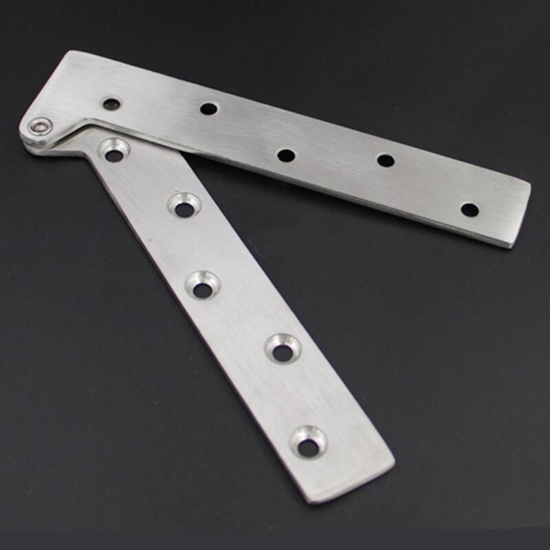 🍁台灣現貨🍁不鏽鋼七字鉸邊軸 （大中小 四款可選）🐰B14 不鏽鋼雞嘴鉸 天地轉軸門轉軸 7字型門鉸鏈暗藏合頁 上-細節圖9