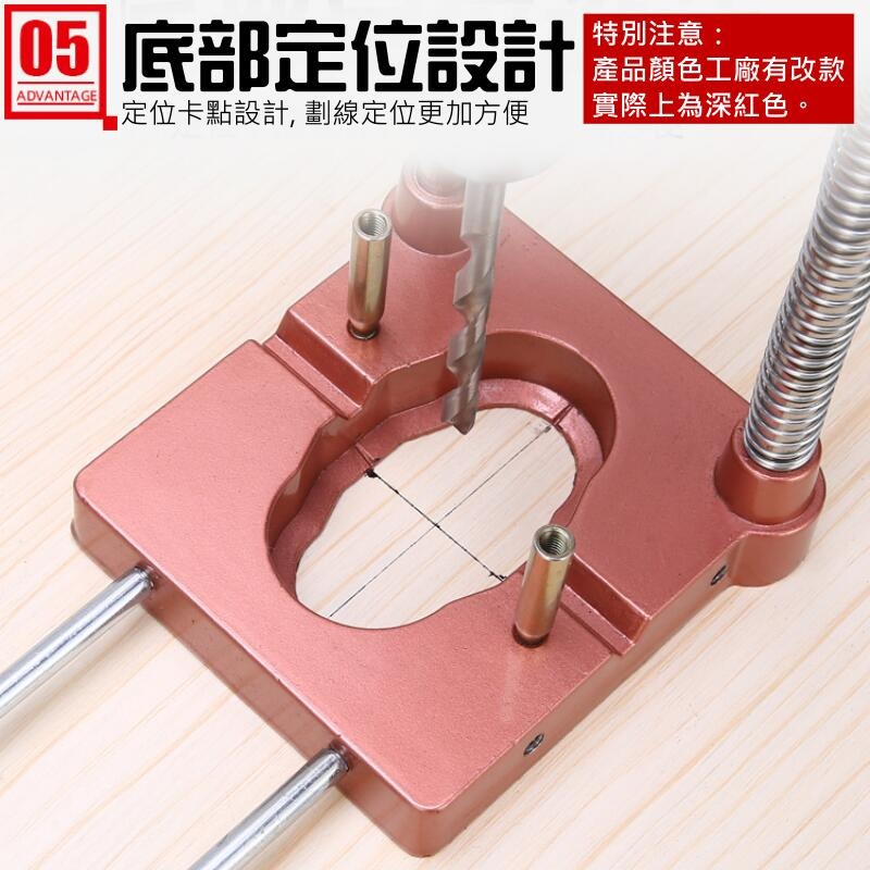 🍁台灣現貨🍁電鑽變鑽台 攜帶型鑽孔定位器 鋁合金款（夾頭範圍1~10mm/需搭電鑽用）🐰B07005A 電鑽鑽台-細節圖7