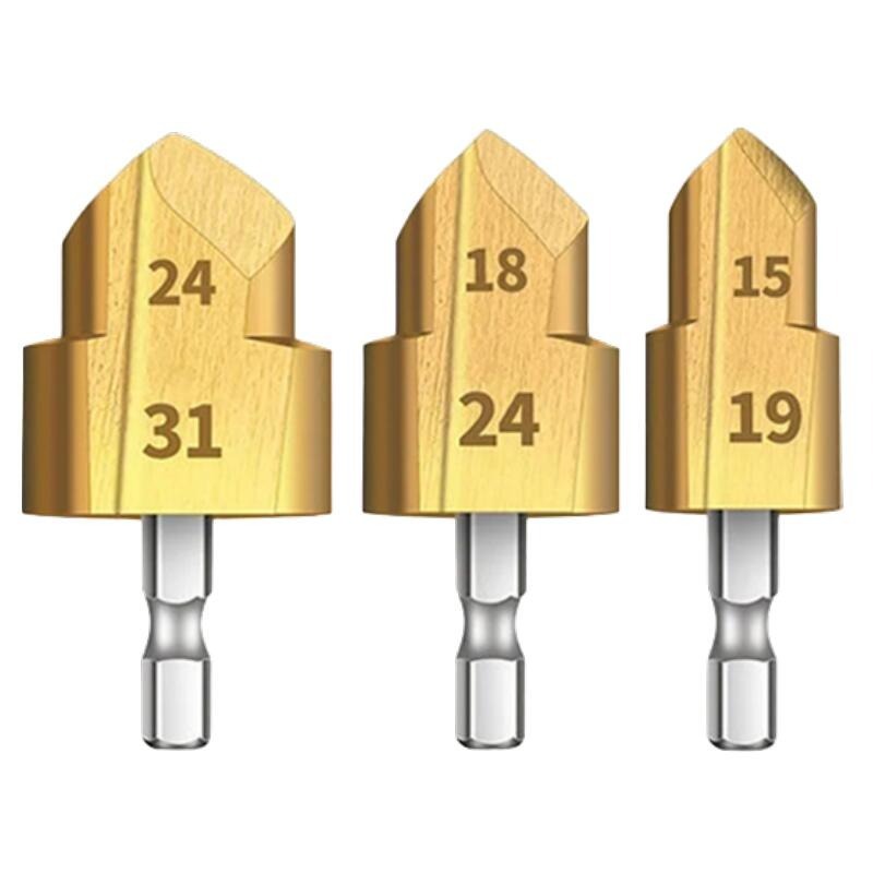 🍁台灣現貨🍁六角柄PPR提口鑽頭（20/25/32 三款可選）🐰A05 階梯鑽頭 修復內絲補漏 接水管工具 水管擴-細節圖8