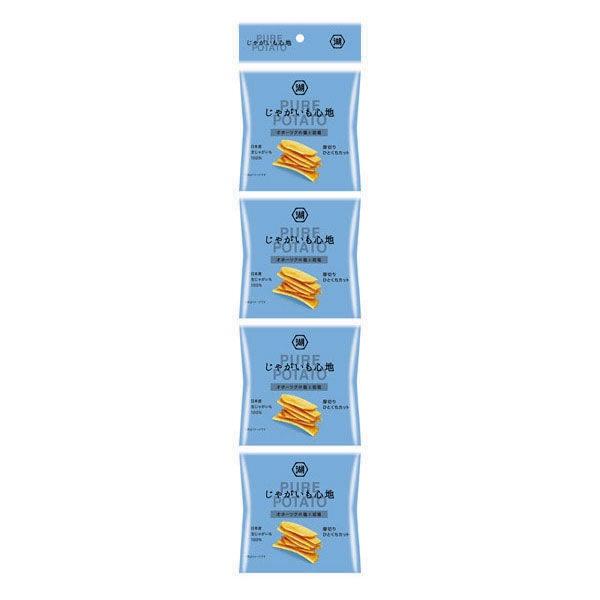 【無國界零食屋】日本 境內版 湖池屋4連洋芋條 湖池屋 洋芋片 餅乾 海苔 辣味 鹽味 薯片 薯條 厚切 岩鹽 薯片-細節圖5