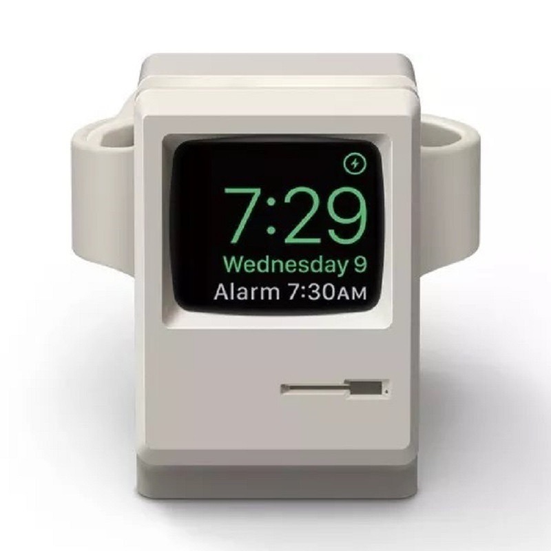Apple Watch 充電座 復古Mac造型 充電支架【ULife生活選品】-細節圖2