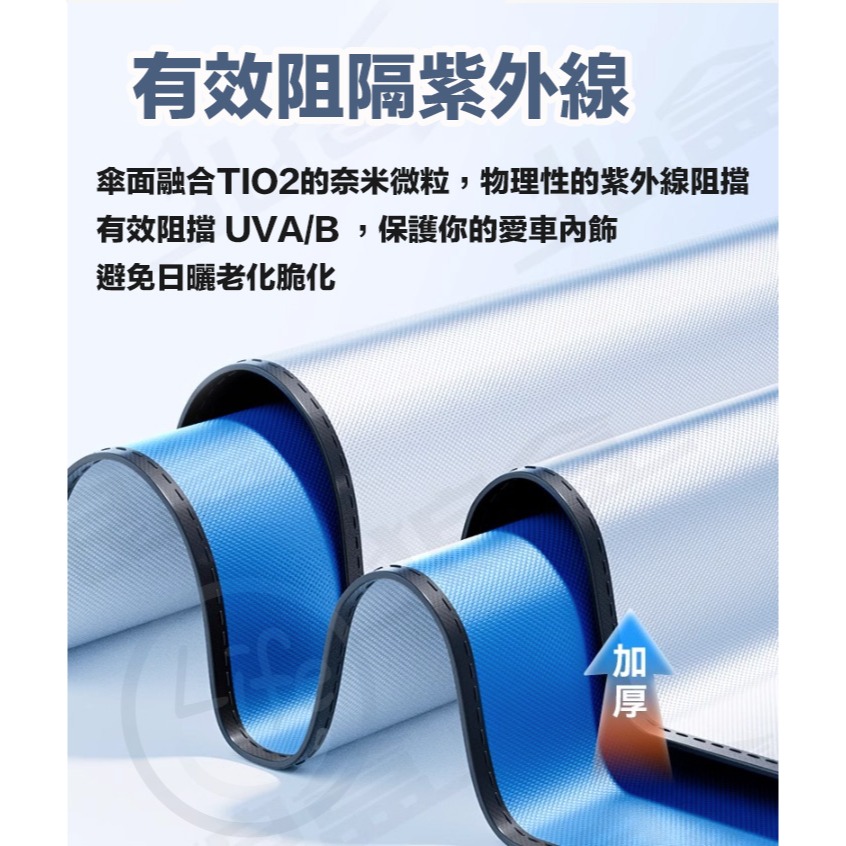 汽車遮陽傘 汽車隔熱傘 汽車遮陽板 前檔遮陽簾 汽車檔光板 汽車防曬 汽車遮光板【ULife生活選品】-細節圖5