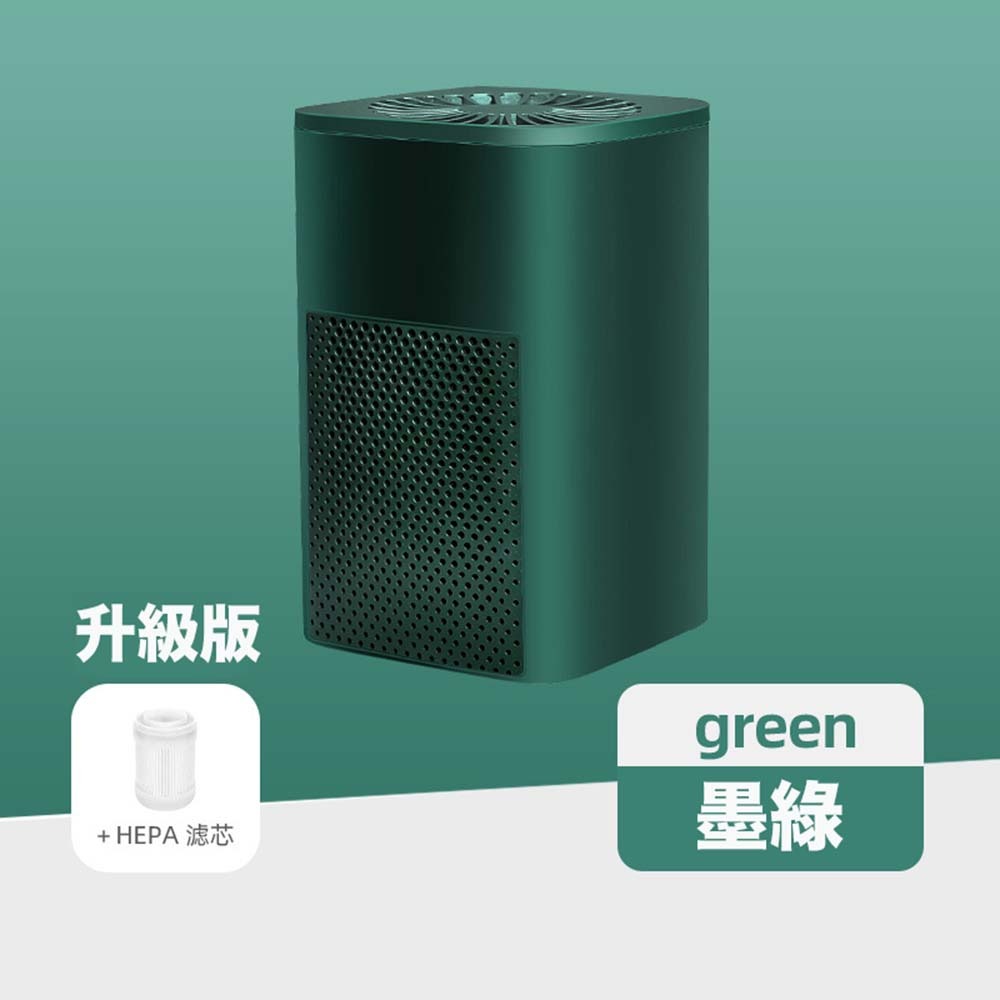 空氣淨化器 活性碳 USB 紫外光 殺菌 煙味 桌面 空氣清淨機  個人【ULife生活選品】-規格圖8