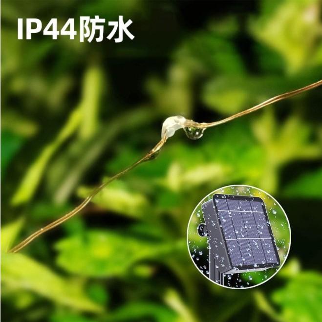 LED太陽能八功能燈串 庭院裝飾 戶外燈串 銅線燈 聖誕節日 跨境 彩燈串-細節圖2