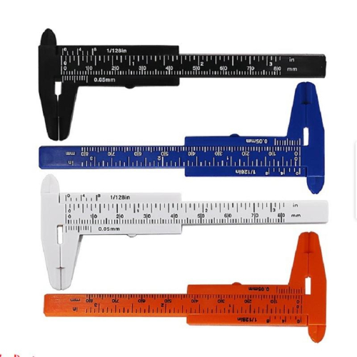 測量卡尺 0-80mm 雙刻度 塑膠遊標卡尺 文玩 測量 學生卡尺 迷你測量卡尺 測量工具