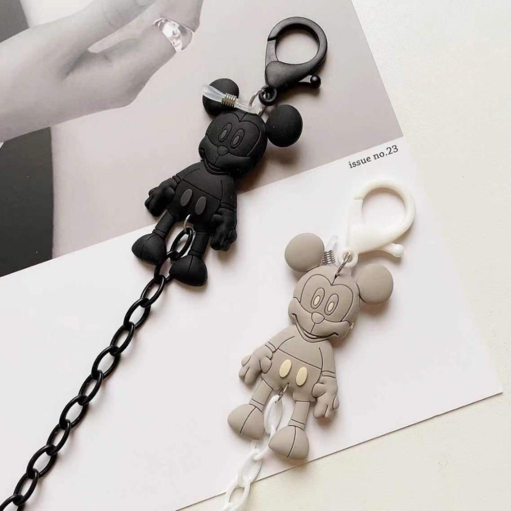 卡通老鼠口罩掛繩 口罩掛鍊 眼鏡掛臉 壓克力掛鍊 眼鏡鏈 口罩鏈-細節圖3