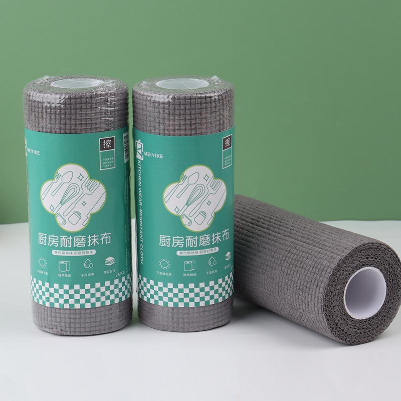 耐磨抹布 鋼絲球抹布 一次性免洗抹布 洗碗布 乾溼兩用抹布 不沾油抹布 免洗抹布 廚房抺布 清潔布 廚房耐磨抹布-細節圖3