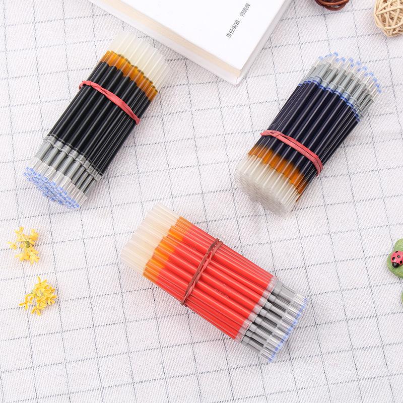 按動式中性筆 子彈頭原子筆 學生原子筆 辦公用品書寫筆筆芯 文具用品 水性筆 大容量耐寫 辦公學習用品 0.5mm子彈頭-細節圖9