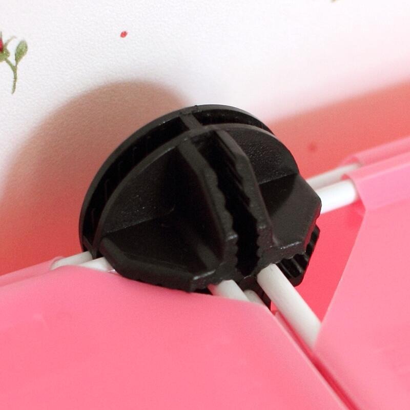 20個 黑色圓型卡扣 通用卡扣 組合櫃卡扣  魔片衣櫃卡扣 收納櫃配件 樹脂魔片DIY組合卡扣 ABS塑料 組合櫃卡扣-細節圖2