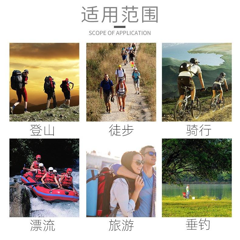 4號葫蘆型登山扣 戶外彩色鋁合金彈簧鉤扣 水瓶扣 背包扣 LED手電筒扣 鋁合金登山扣 戶外掛扣 背包水壺扣-細節圖2