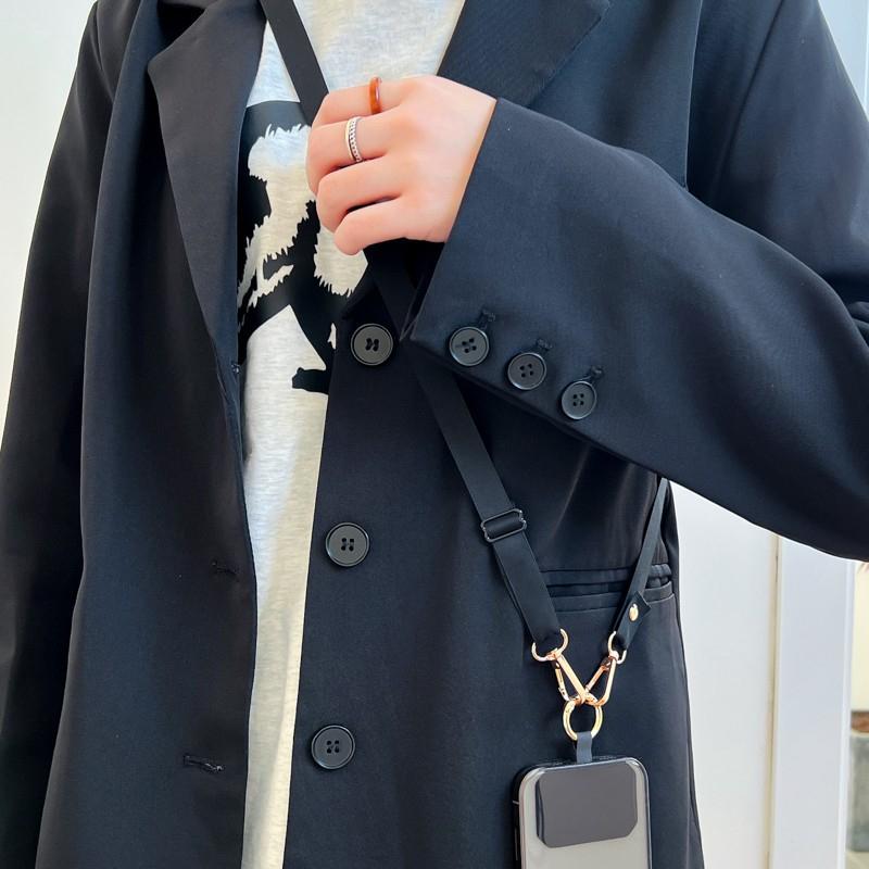 手機掛繩墊片 常用款掛繩飾品 手機殼後面固定片 通用可拆卸背貼 手機殼彩色墊片 手機殼夾片貼片-細節圖2