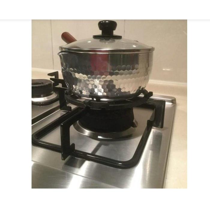 煤氣灶支架 4爪五爪奶鍋支架 防滑奶鍋架 通用鑄鐵鍋架 瓦斯爐小鍋架 小鍋必備 DANSK牛奶鍋 瓦斯爐架 四爪 五爪通-細節圖3