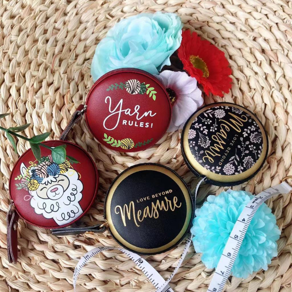 皮革捲尺 自動伸縮捲尺 健體測量皮捲尺 自動伸縮捲尺 PU皮革捲尺 皮革圓形尺 隨身可愛小皮尺 量三圍軟尺 1.5米圓形-細節圖4