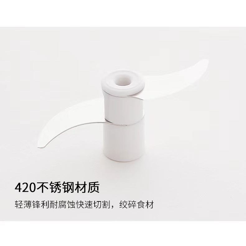 蒜泥神器 手動拉蒜器 搗蒜器 壓蒜器 打蒜器 攪蒜器 家用蒜蓉蒜末打蒜器 多功能迷你切蒜器 家用手拉料理器 迷你料理器-規格圖9