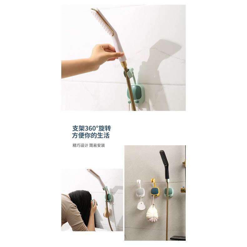 免打孔萬向花灑支架 萬向蓮蓬頭支架 360度旋轉蓮蓬頭支架 可調節蓮蓬頭支架 蓮蓬頭支架 蓮蓬頭架 蓮蓬頭掛架-細節圖7