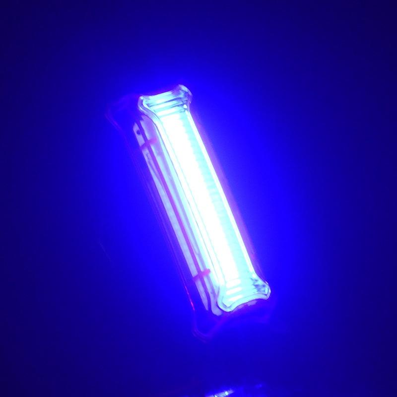 USB充電變色尾燈 自行車燈尾燈 ED山地車尾燈 USB充電LED警示燈 夜間警示燈 騎行裝備單車 騎行裝備單車配件-細節圖6
