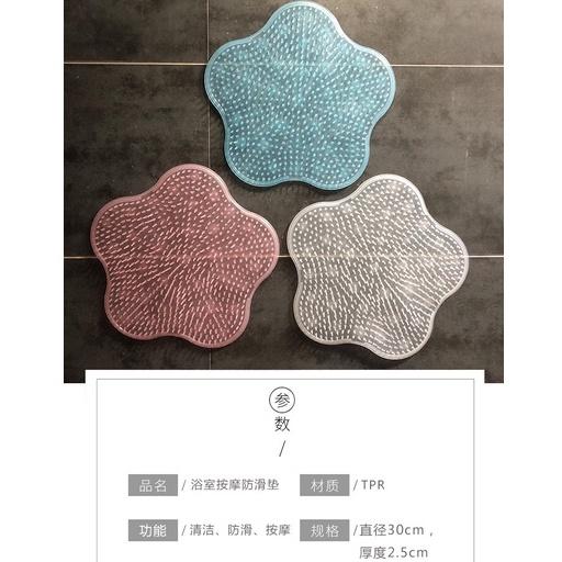搓澡神器 按摩墊 浴室按摩防滑墊 矽膠懶人洗腳搓澡器 按摩墊 搓背按摩墊 腳底去死皮 洗腳刷 浴室吸盤防滑墊-細節圖9