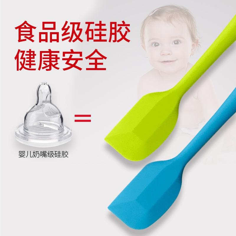 蛋糕抹刀 奶油抹刀 矽膠一體蛋糕抹刀 烘焙工具 矽膠一體刮刀 蛋糕抹刀 烘焙工具奶油抹刀-細節圖6