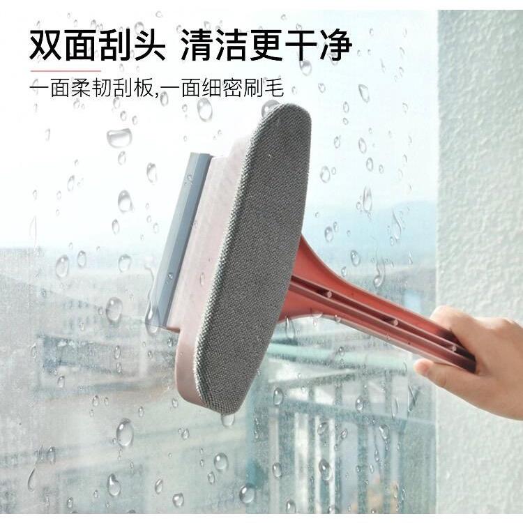 乾濕兩用 雙頭紗窗刷 紗窗清潔刷窗刷 玻璃擦 兩用紗窗刷 網紗除塵刷 免拆洗紗窗清潔刷 多功能雙面清潔器 清潔神器-細節圖3