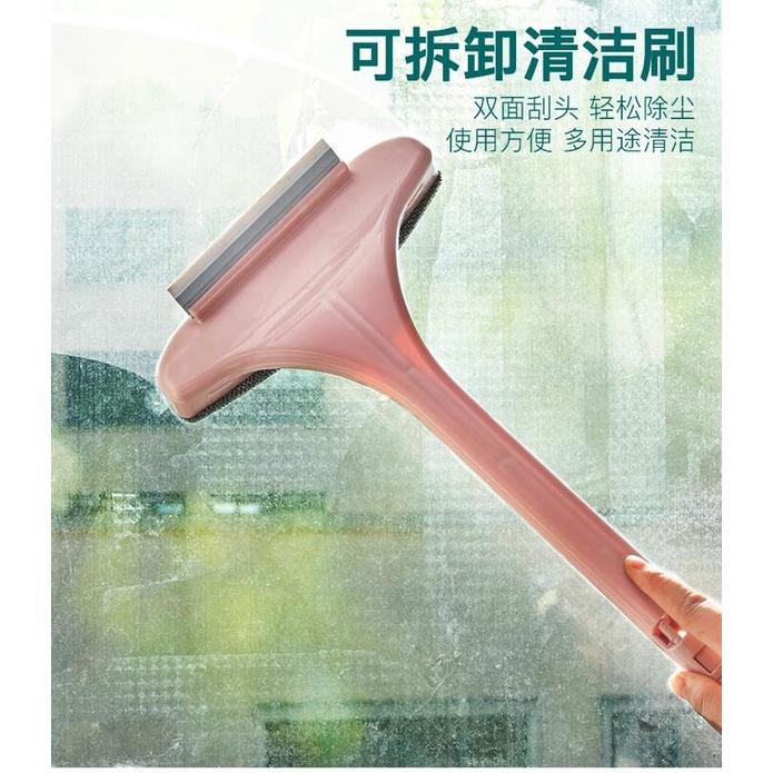 乾濕兩用 雙頭紗窗刷 紗窗清潔刷窗刷 玻璃擦 兩用紗窗刷 網紗除塵刷 免拆洗紗窗清潔刷 多功能雙面清潔器 清潔神器-細節圖4