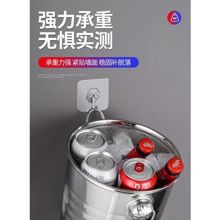 【10個裝】萬用強力掛勾 無痕強力萬用掛勾  倒掛掛鈎 超強無釘強力掛勾 門後衣架掛鈎 可重複使用 任意黏貼 掛鉤 掛鈎-細節圖2