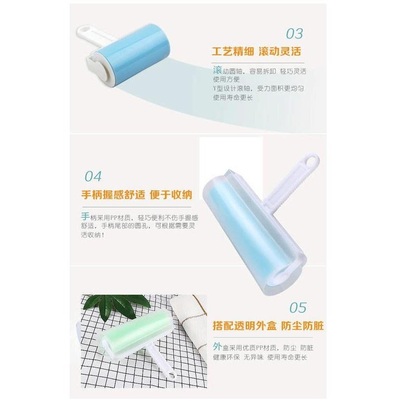 特大號水洗黏毛器 可水洗特大號黏毛器 除塵滾筒黏毛器  隨身攜帶 特大號滾筒刷 沾毛器 黏毛器-細節圖4