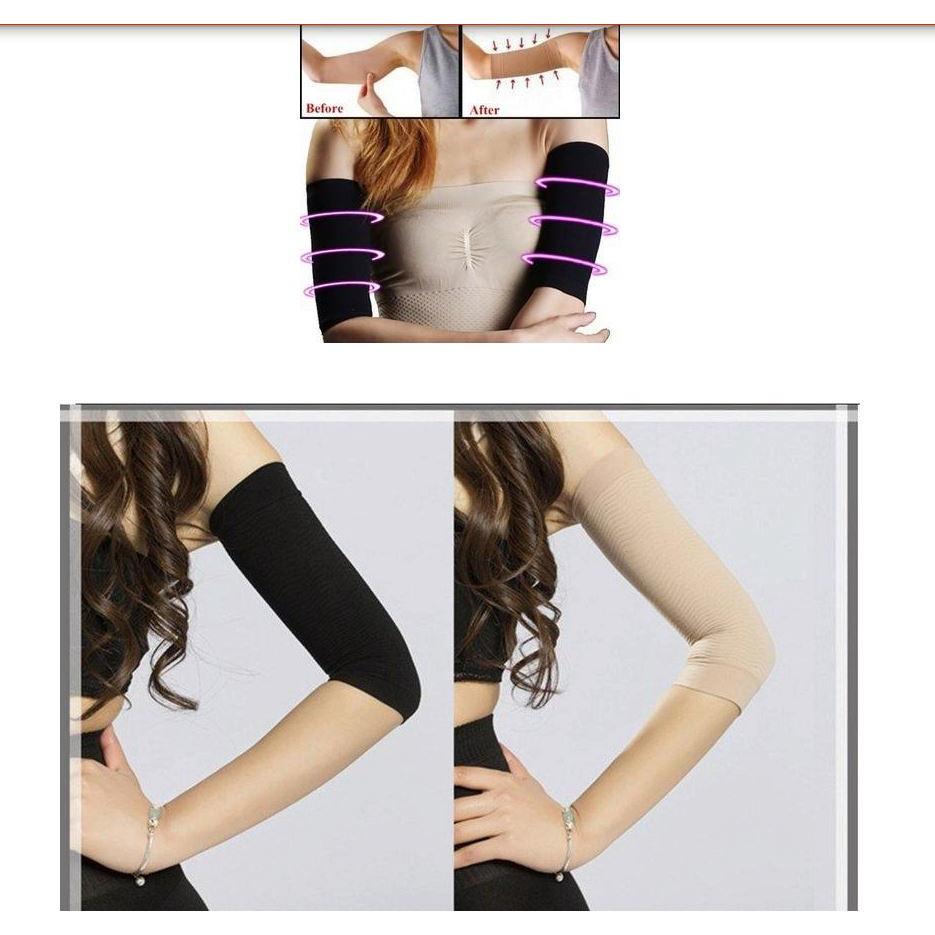 漸進式強壓束手臂套  瘦手臂套 420D瘦手臂套 纖細手臂套 強效壓力瘦手臂套 蝴蝶袖小豬凹凸編織手臂束套-細節圖4