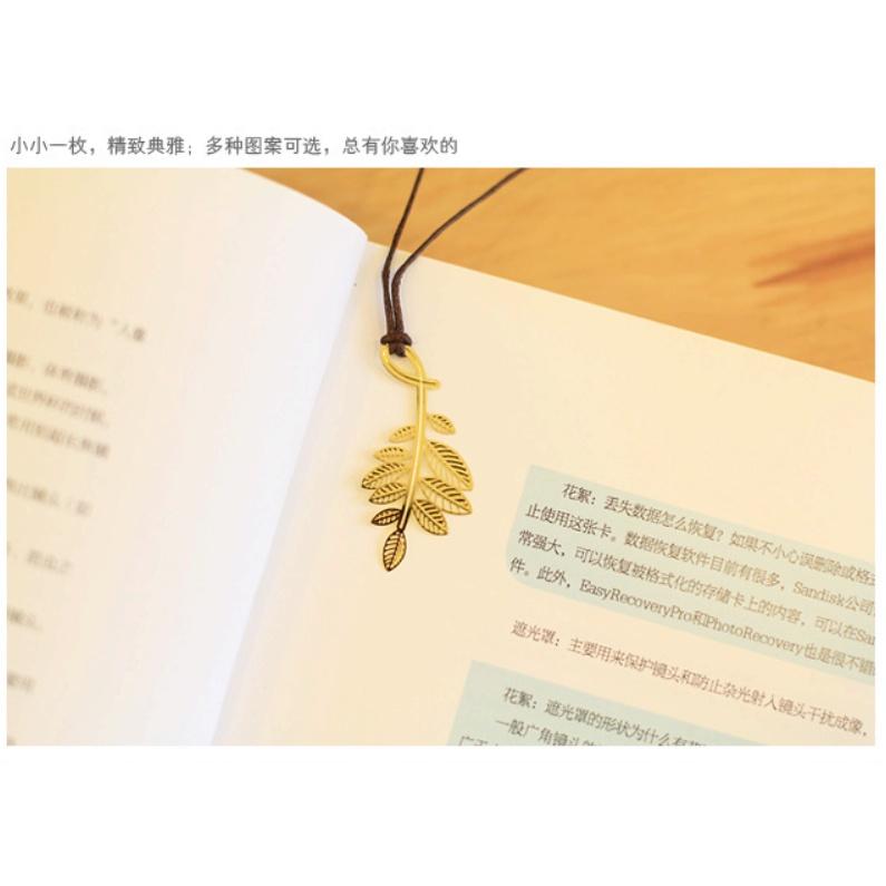淡雅清新花草物語書簽 花草物語書簽 韓國植物書籤  金屬書簽 創意禮物 文具用品-細節圖4