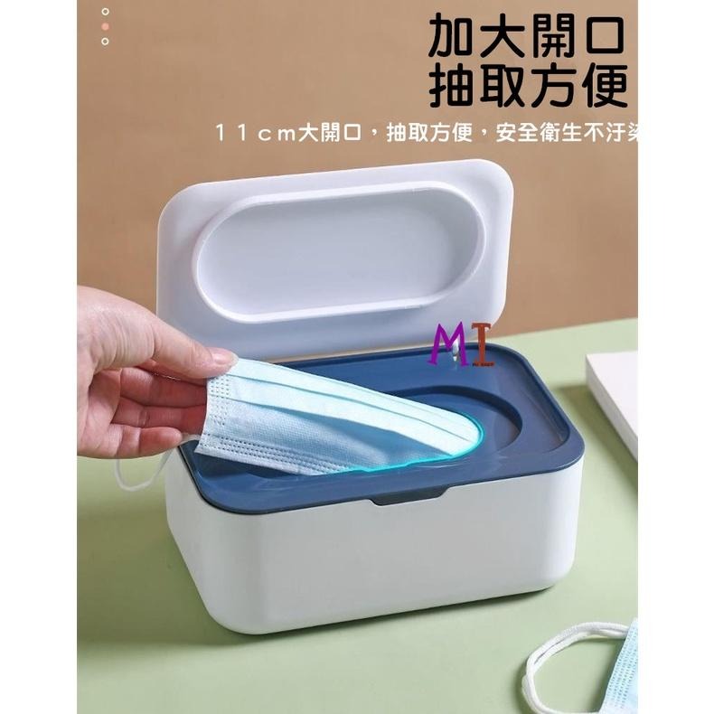濕巾收納盒 口罩收納盒 一次性手套收納 一次性手套收納盒 抽取式家用乾濕紙巾盒 創意濕巾盒 密封收納盒-細節圖4