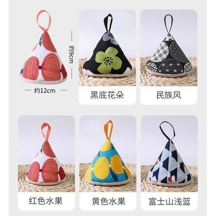 🎏日式三角防燙鍋帽🎏加厚隔熱手套 可愛水果鍋耳套 廚房鍋把手 砂鍋 琺瑯鍋 鑄鐵鍋 隔熱手套-細節圖4