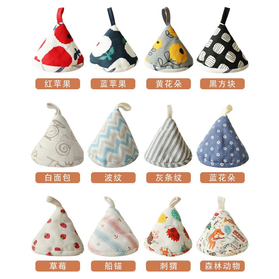 🎏日式三角防燙鍋帽🎏加厚隔熱手套 可愛水果鍋耳套 廚房鍋把手 砂鍋 琺瑯鍋 鑄鐵鍋 隔熱手套-細節圖5