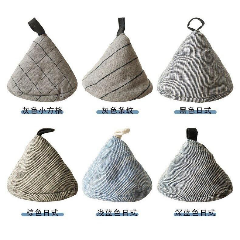 🎏日式三角防燙鍋帽🎏加厚隔熱手套 可愛水果鍋耳套 廚房鍋把手 砂鍋 琺瑯鍋 鑄鐵鍋 隔熱手套-細節圖7