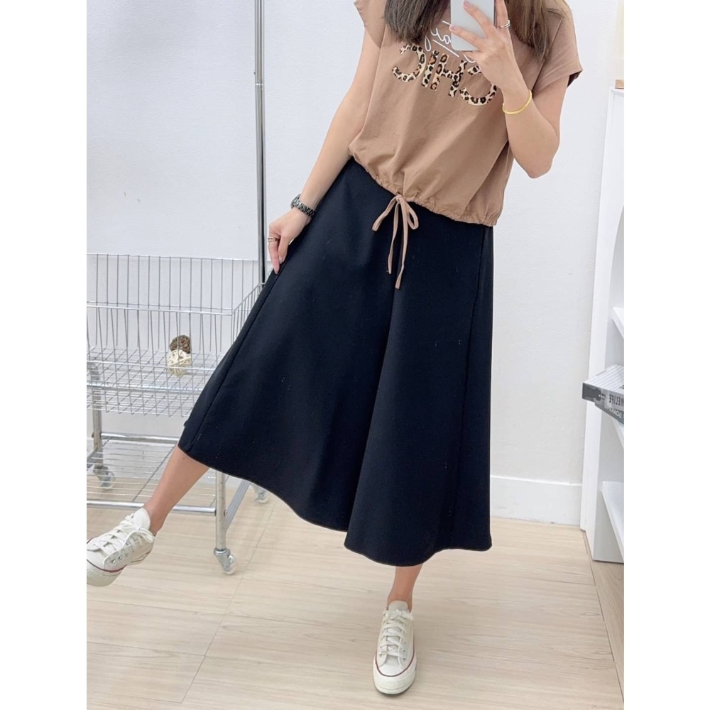 ㊙️#0807㊙️🈶傘擺寬褲裙🈶㊙️-細節圖8