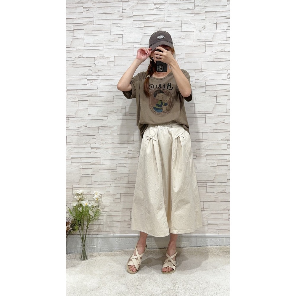 ♥️#8986 ♥️「日系高磅抓摺裙」♥️-細節圖9