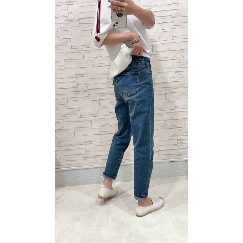 ✴️現貨✴️#330050 ❤️「 一釦 復古刷色單寧 」  ❤️✴️E.O.N & 第六元素聯名系列✴️-細節圖4