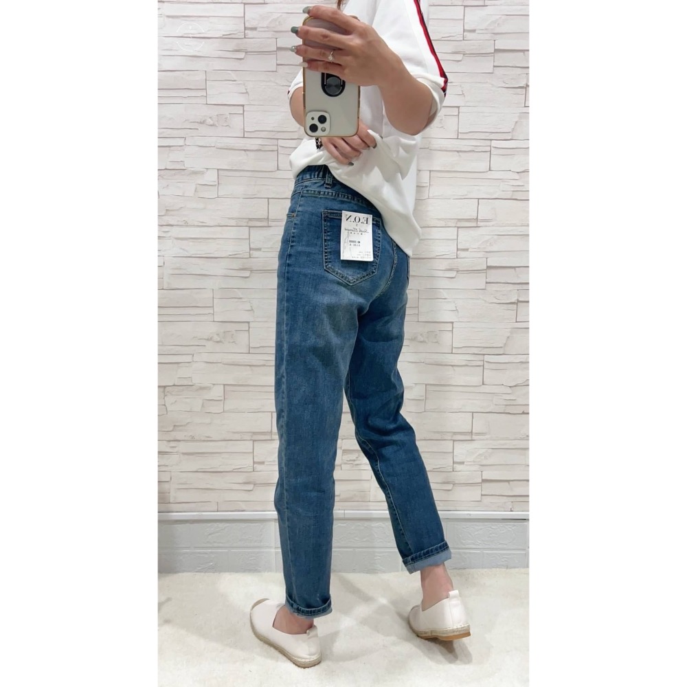 ✴️現貨✴️#330050 ❤️「 一釦 復古刷色單寧 」  ❤️✴️E.O.N & 第六元素聯名系列✴️-細節圖6