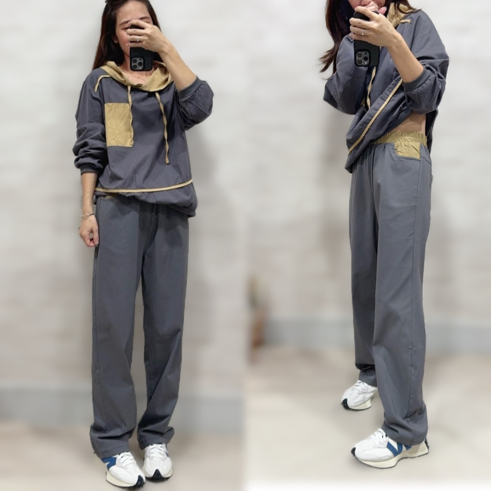 D0795 腰頭配色落地褲-規格圖11