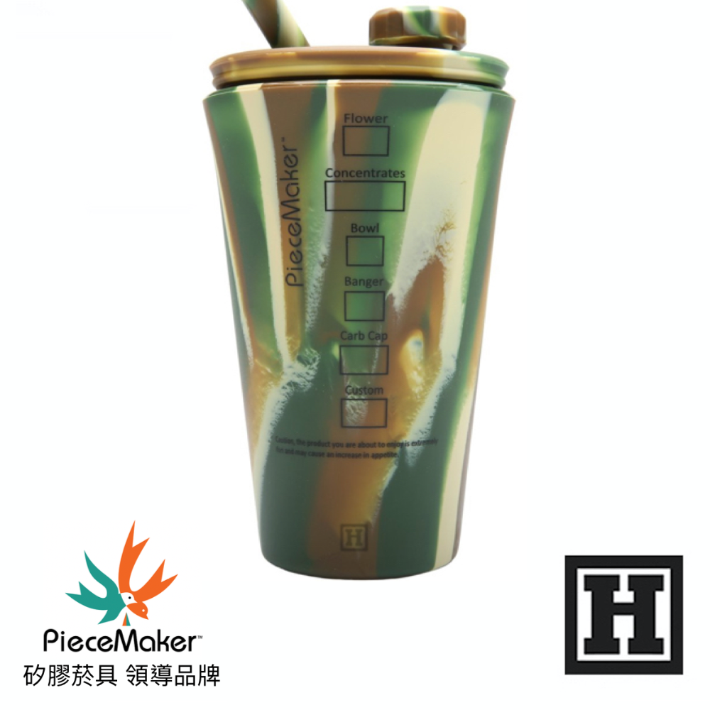 [H Market] 美國 PieceMaker 隨行杯 水菸斗 彩虹小馬 Bong Water Pipe H2OG-細節圖3