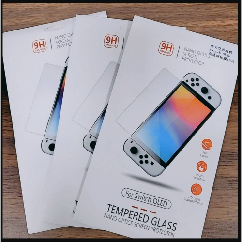 【卡布電玩】 Switch NS OLED 高清 保護貼 鋼化膜 玻璃貼 玻璃保護貼 螢幕 任天堂 防刮