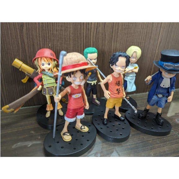 一套價 可單買 航海王 one pice 海賊王 童年 兒時 魯夫 艾斯 薩波 索隆 香吉士 娜美 羅 動漫-細節圖2