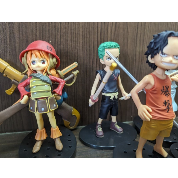 一套價 可單買 航海王 one pice 海賊王 童年 兒時 魯夫 艾斯 薩波 索隆 香吉士 娜美 羅 動漫-細節圖3