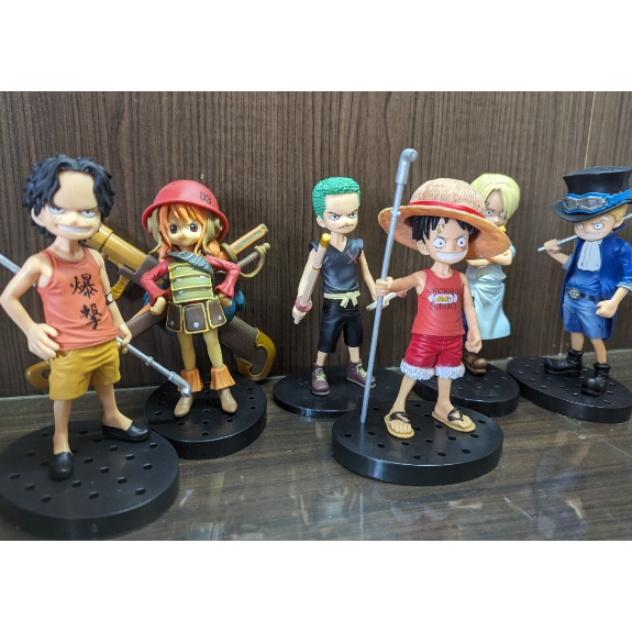 一套價 可單買 航海王 one pice 海賊王 童年 兒時 魯夫 艾斯 薩波 索隆 香吉士 娜美 羅 動漫-細節圖5