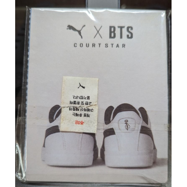 BTS 防彈少年團 puma count star 摺紙 立卡 小卡 贈 花樣年華 海報-細節圖3