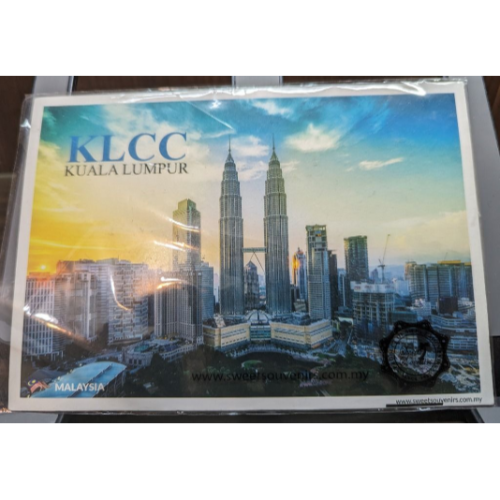 KLCC 馬來西亞 雙子塔 吉隆坡城中城 國油雙峰塔 明信片 postcard Kuala Lumpur City Ce